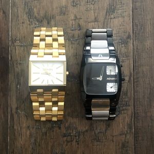 Lot of 2 Nixon Watches. The Ticket, The Banks